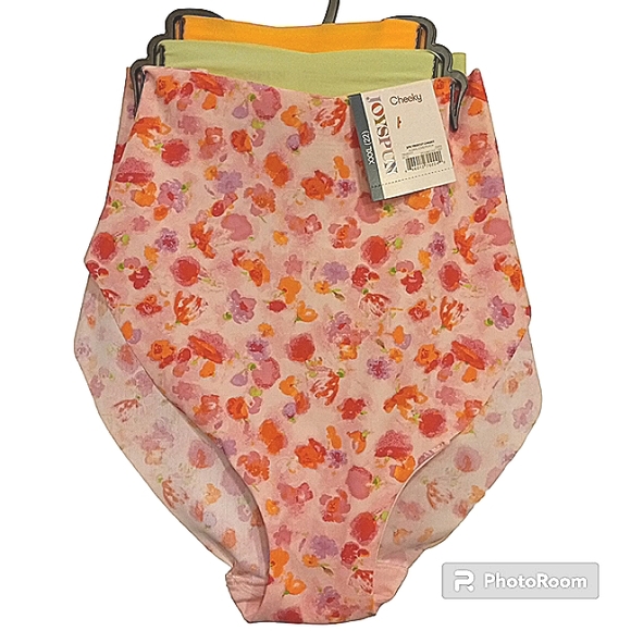 Cheeky Panties Plus Size 3-Pack Soft Cooling Flirty Stretchy Ice Feel Dainty - Picture 5 of 15